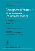 Chirurgisches Forum '77 für experimentelle und klinische Forschung (eBook, PDF)