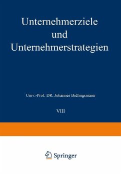 Cover Unternehmerziele und Unternehmerstrategien (eBook, PDF)