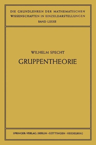 Gruppentheorie (eBook, PDF)
