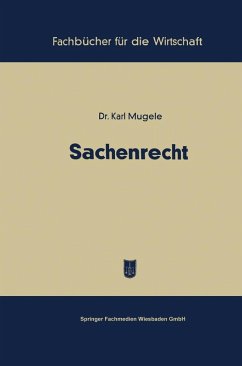 Sachenrecht (eBook, PDF) - Mugele, Karl