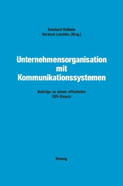 Unternehmensorganisation mit Kommunikationssystemen (eBook, PDF) - Voßbein, Reinhard