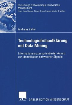 Technologiefrühaufklärung mit Data Mining (eBook, PDF) - Zeller, Andreas