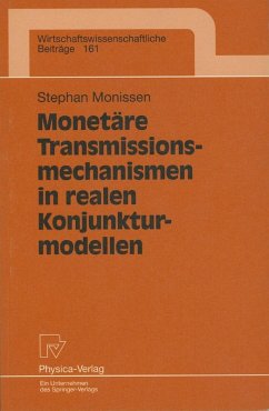 Cover Monetäre Transmissionsmechanismen in realen Konjunkturmodellen (eBook, PDF)