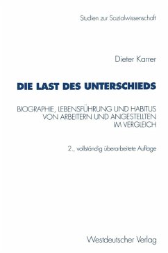 Die Last des Unterschieds (eBook, PDF) Cover Die Last des Unterschieds (eBook, PDF)
