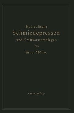 Cover Hydraulische Schmiedepressen und Kraftwasseranlagen (eBook, PDF)