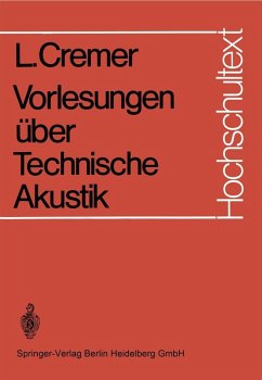 Cover Vorlesungen über Technische Akustik (eBook, PDF)