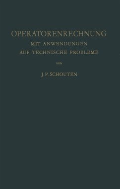 Operatorenrechnung (eBook, PDF) - Schouten, Jacobus P.