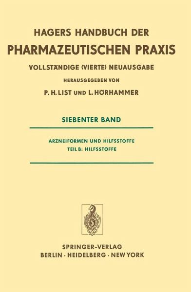 Arzneiformen und Hilfsstoffe (eBook, PDF)