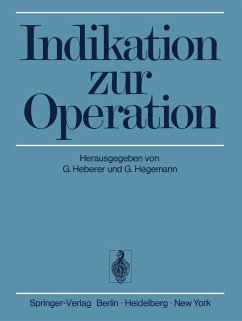 Indikation zur Operation (eBook, PDF)