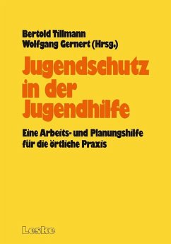Jugendschutz in der Jugendhilfe (eBook, PDF) - Tillmann, Bertold