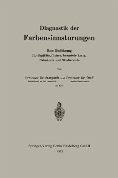 Diagnostik der Farbensinnstörungen (eBook, PDF) - Stargardt, Oloff