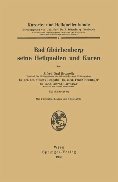 Kurorte- und Heilquellenkunde (eBook, PDF)