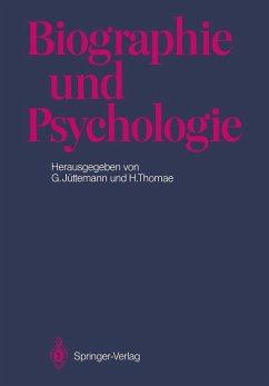 Biographie und Psychologie (eBook, PDF)