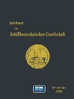 Cover Jahrbuch der Schiffbautechnischen Gesellschaft (eBook, PDF)