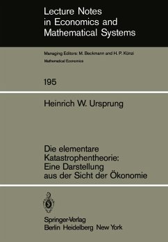 Cover Die elementare Katastrophentheorie: Eine Darstellung aus der Sicht der Ökonomie (eBook, PDF)