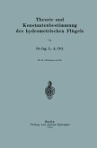 Theorie und Konstantenbestimmung des hydrometrischen Flügels (eBook, PDF)