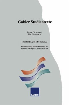 Cover Kostenträgerzeitrechnung (eBook, PDF)