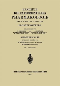 Handbuch der Experimentellen Pharmakologie (eBook, PDF) Cover Handbuch der Experimentellen Pharmakologie (eBook, PDF)