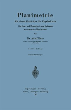 Cover Planimetrie (eBook, PDF)