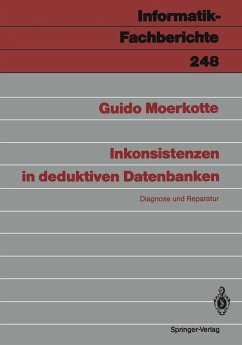 Inkonsistenzen in deduktiven Datenbanken (eBook, PDF) - Moerkotte, Guido