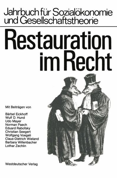 Restauration im Recht (eBook, PDF)
