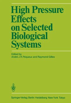 High Pressure Effects on Selected Biological Systems (eBook, PDF)