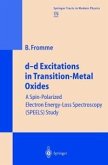 d-d Excitations in Transition-Metal Oxides (eBook, PDF)