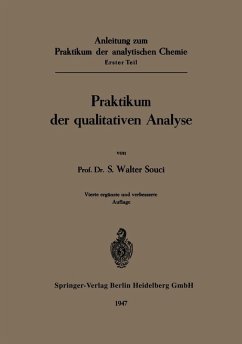 Cover Anleitung zum Praktikum der analytischen Chemie (eBook, PDF)