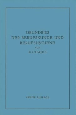 Cover Grundriss der Berufskunde und Berufshygiene (eBook, PDF)