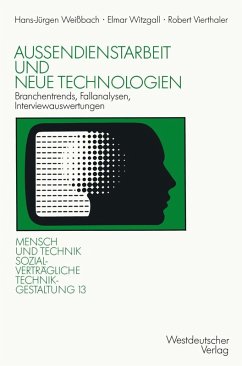 Außendienstarbeit und neue Technologien (eBook, PDF) - Witzgall, Elmar; Vierthaler, Robert