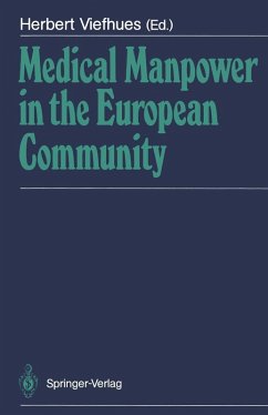 Cover Medical Manpower in the European Community (eBook, PDF)