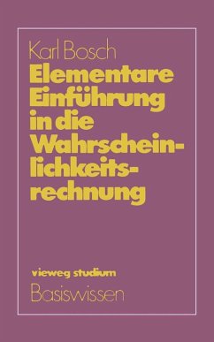 Cover Elementare Einführung in die Wahrscheinlichkeitsrechnung (eBook, PDF)
