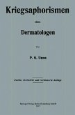 Kriegsaphorismen eines Dermatologen (eBook, PDF)