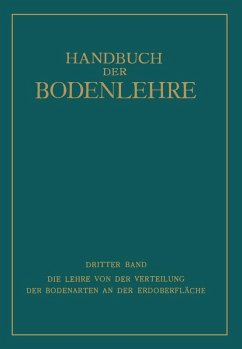 Die Lehre von der Verteilung der Bodenarten an der Erdoberfläche (eBook, PDF) - Blanck, Edwin; Giesecke, Fritz; Harrassowitz, Hermann