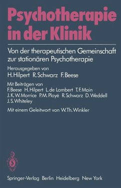 Cover Psychotherapie in der Klinik (eBook, PDF)