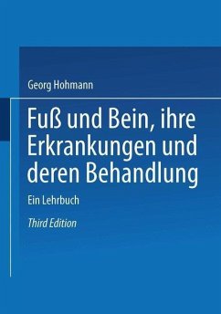 Cover Fuß und Bein ihre Erkrankungen und deren Behandlung (eBook, PDF)