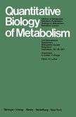 Quantitative Biology of Metabolism (eBook, PDF)