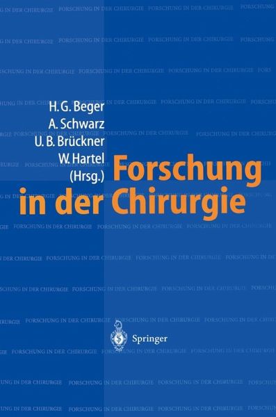 Forschung in der Chirurgie (eBook, PDF) Forschung in der Chirurgie (eBook, PDF)