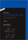 Versuchsplanung - DoE (eBook, PDF)