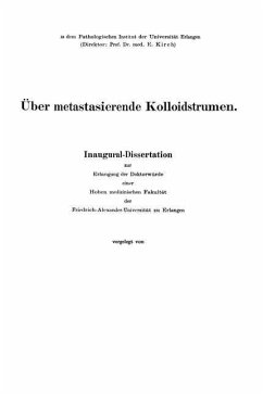 Cover Über metastasierende Kolloidstrumen (eBook, PDF)