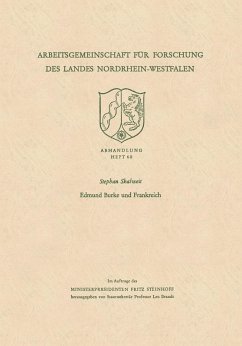 Edmund Burke und Frankreich (eBook, PDF) - Skalweit, Stephan