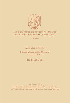 Die naturwissenschaftliche Forschung in kleinen Ländern (eBook, PDF) - De-Shalit, Amos