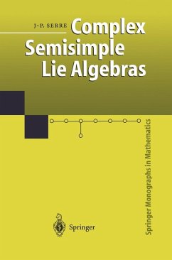 Complex Semisimple Lie Algebras (eBook, PDF) - Serre, Jean-Pierre