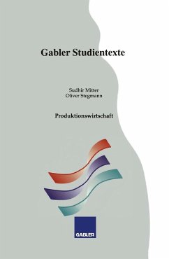 Produktionswirtschaft (eBook, PDF) - Mitter, Sudhir; Stegmann, Oliver