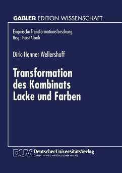 Transformation des Kombinats Lacke und Farben (eBook, PDF) Cover Transformation des Kombinats Lacke und Farben (eBook, PDF)