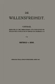 Die Willensfreiheit (eBook, PDF)