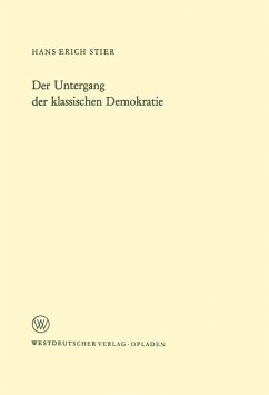 Cover Der Untergang der klassischen Demokratie (eBook, PDF)