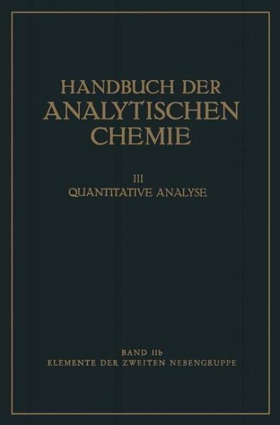 Elemente der Zweiten Nebengruppe (eBook, PDF)