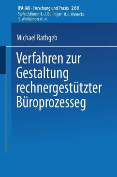 Cover Verfahren zur Gestaltung rechnergestützter Büroprozesse (eBook, PDF)