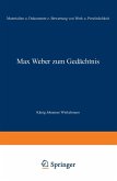 Max Weber zum Gedächtnis (eBook, PDF)